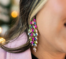 Load image into Gallery viewer, Multi Color Chandelier Earrings
