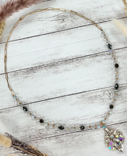 Load image into Gallery viewer, Crystal Pendant Beaded Necklace
