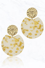Load image into Gallery viewer, Circle Shaped Acetate Earrings
